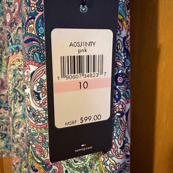 Tommy Hilfiger Paisley Women's Dress - Picture 3 of 3